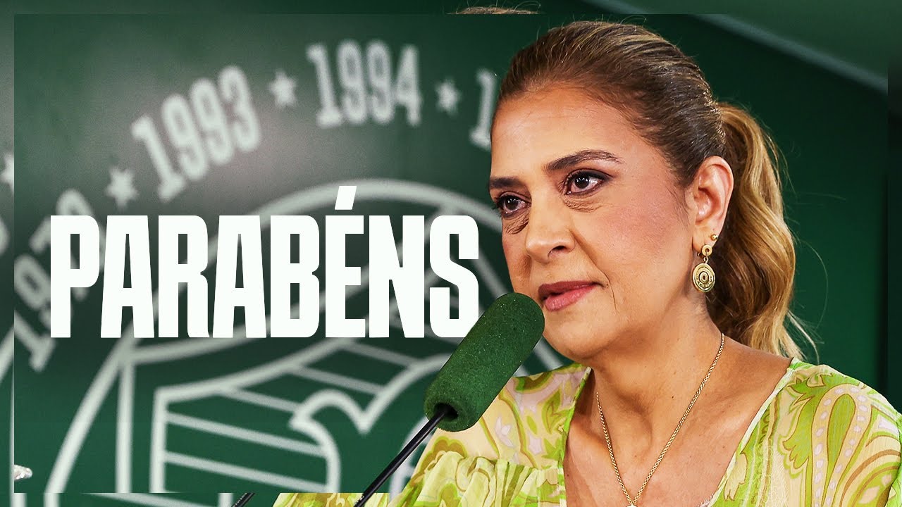 LEILA RECEBE HOMENAGEM ESPECIAL DO PALMEIRAS