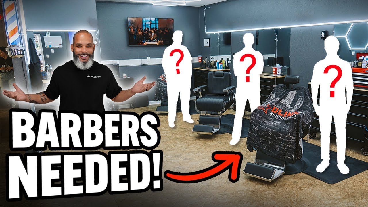 OPENING MY BARBERSHOP IN 6 WEEKS – PART 4: HIRING BARBERS