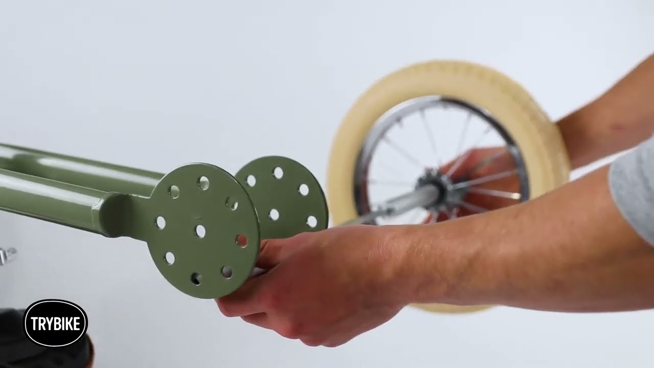 Trybike montagevideo - Hoe monteer ik mijn driewieler?