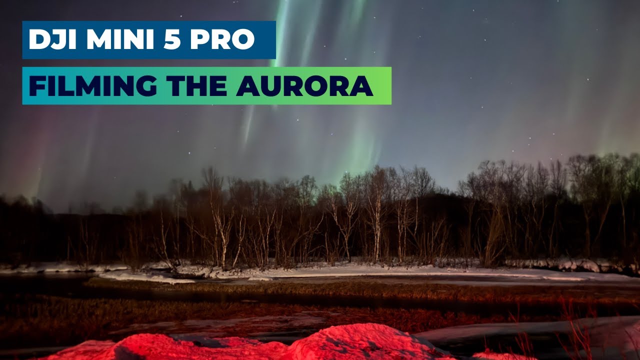 DJI Mini 5 pro - The NORTHERN LIGHTS of Norway - January 2026