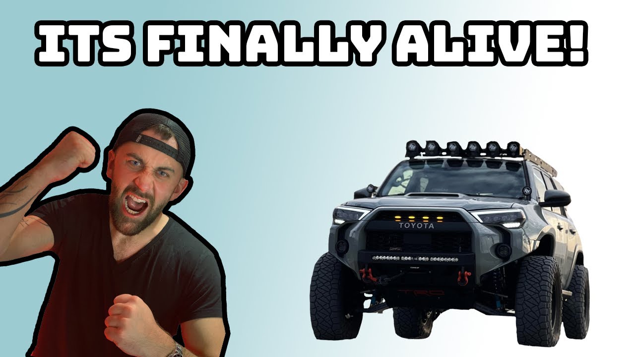 THE 2JZ 4RUNNER IS FINALLY ALIVE!