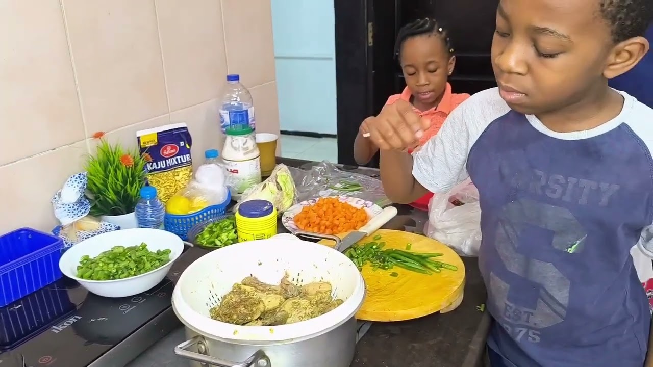 Cook with me 🍲 My Son's Birthday | Family moments in the Kitchen with the Kids 