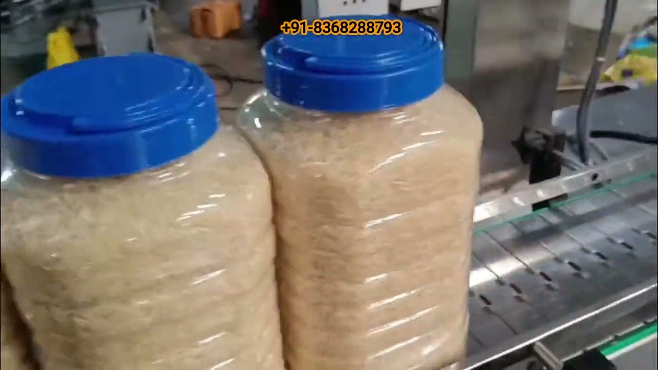 Automatic Rice Jar Filling Line || Automatic Rice Jar Packaging Line