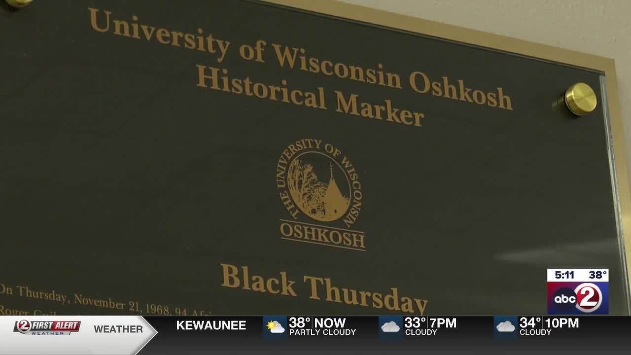 'Oshkosh 94' members reflect on 'Black Thursday' protests at Wisconsin State University-Oshkosh