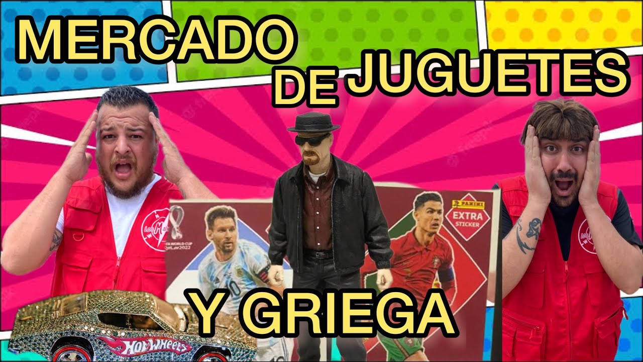 El mercado de JUGUETES MÁS grande de Monterrey Y GRIEGA