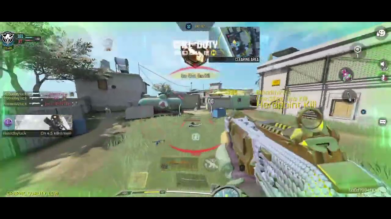 Trying to make videos playing Call Of Duty Mobile 