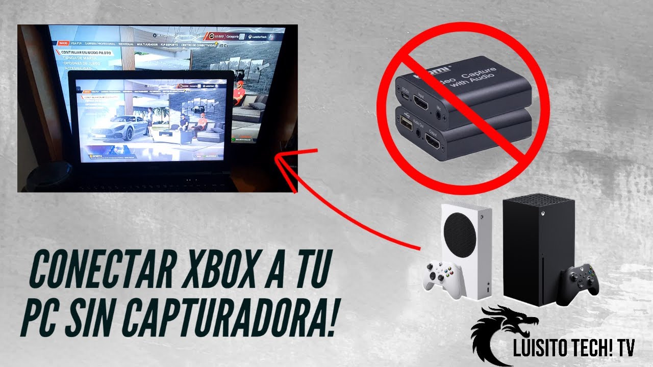 COMO CONECTAR XBOX A TU PC SIN CAPTURADORA !