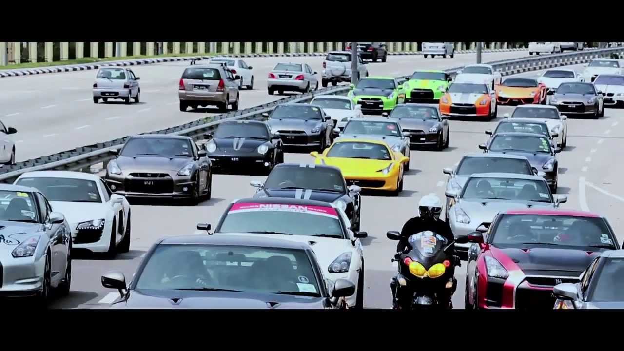 Convoi Nissan GTR R35 at Penang
