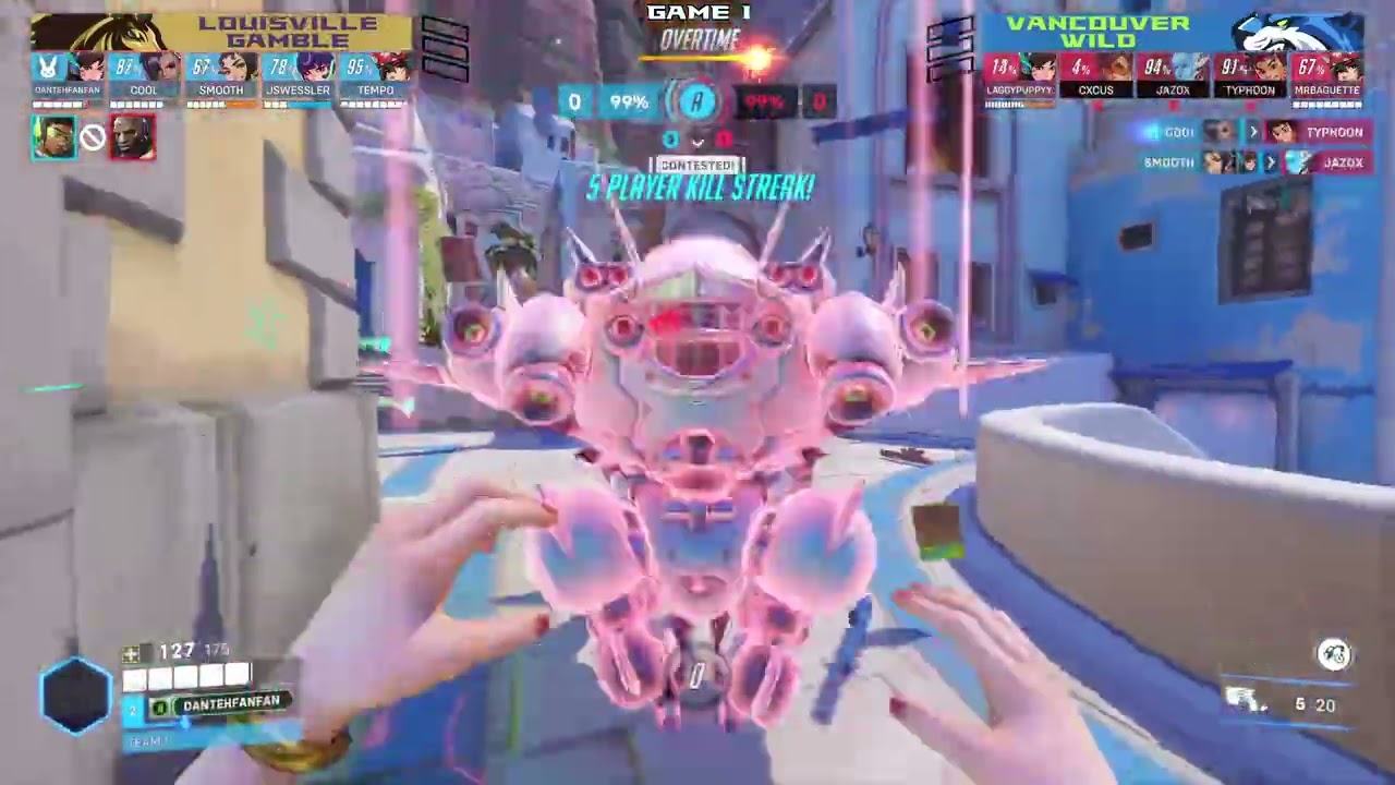 Vancouver Wild vs Louisville Gamble! UR: OW S9 Sapphire Playoffs Round 2!
