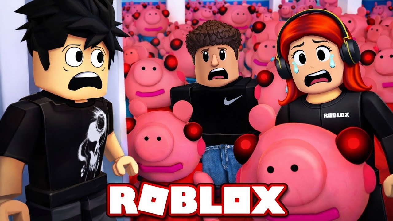 A NEW PIGGY But It's 100 Players on Roblox! Episode 2 (10 BOT, Saint Dur)