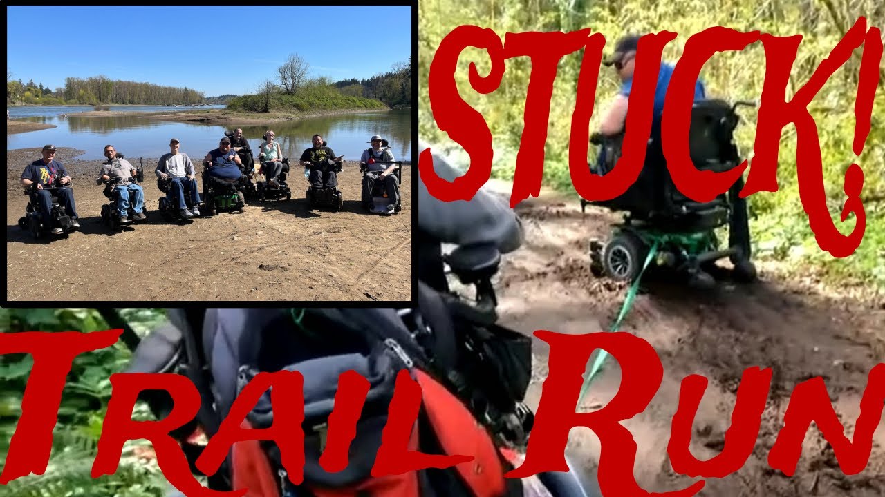 Wheelchair Hike Gets Interesting