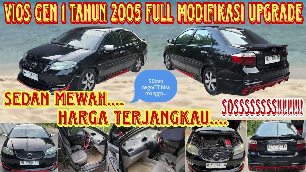 Vios gen 1 tahun 2005 full upgrade #viralvideo #vios #vioslimomodifikasi #viosgen1 #viosmodifikasi