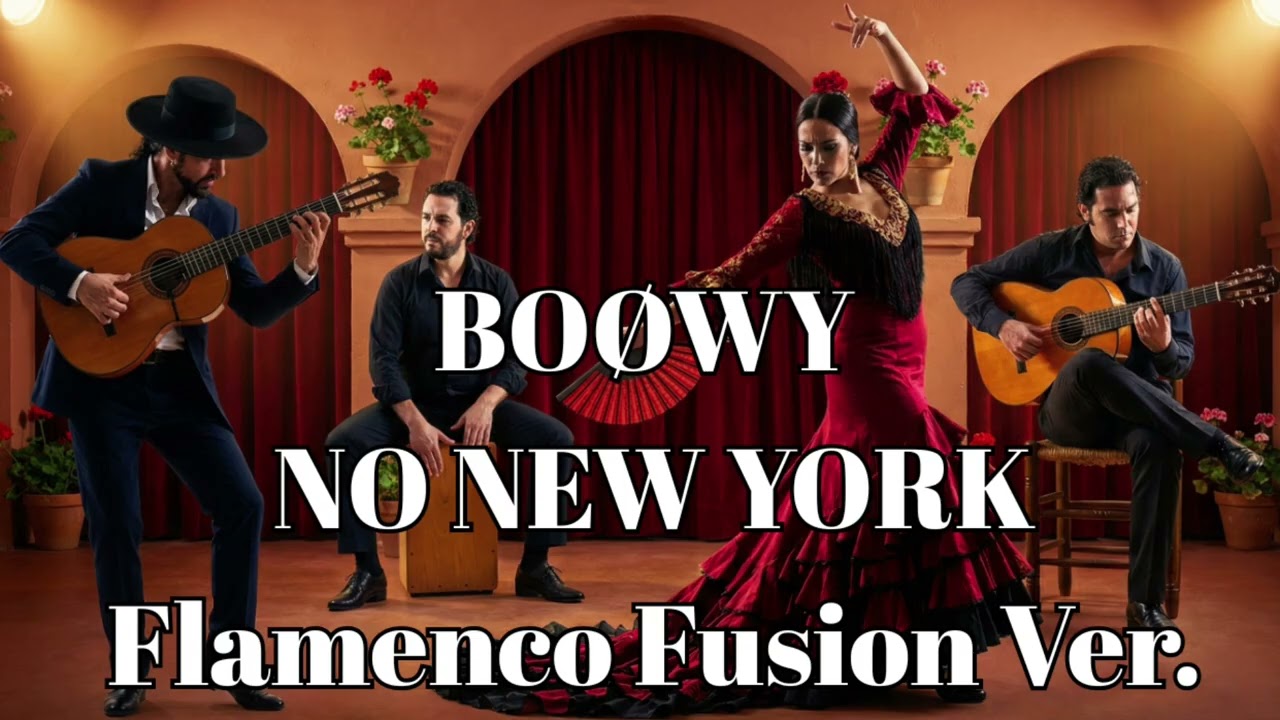 BOØWY「NO NEW YORK」– フラメンコ情熱アレンジ AIカバー / RE:Beat Lab