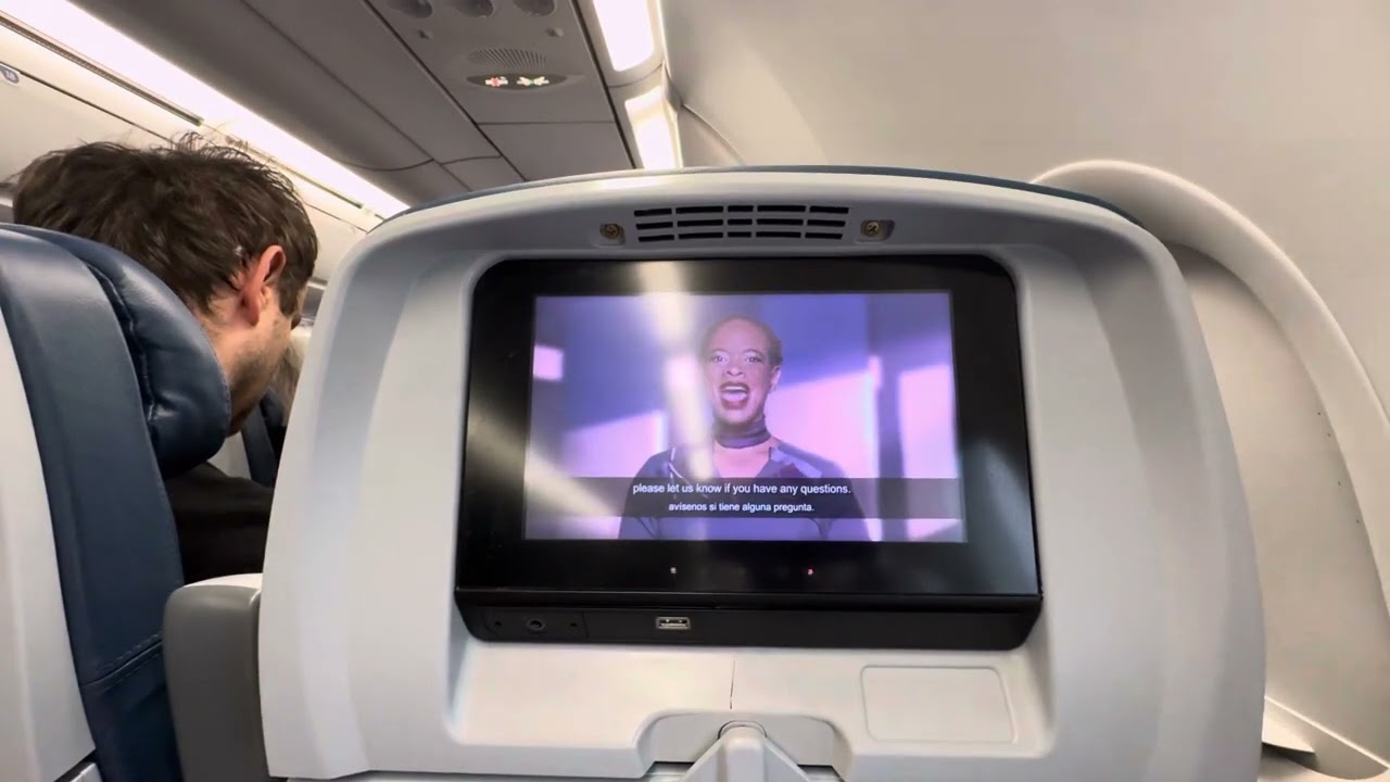 Delta A321 Safety Video (Dec 2024)