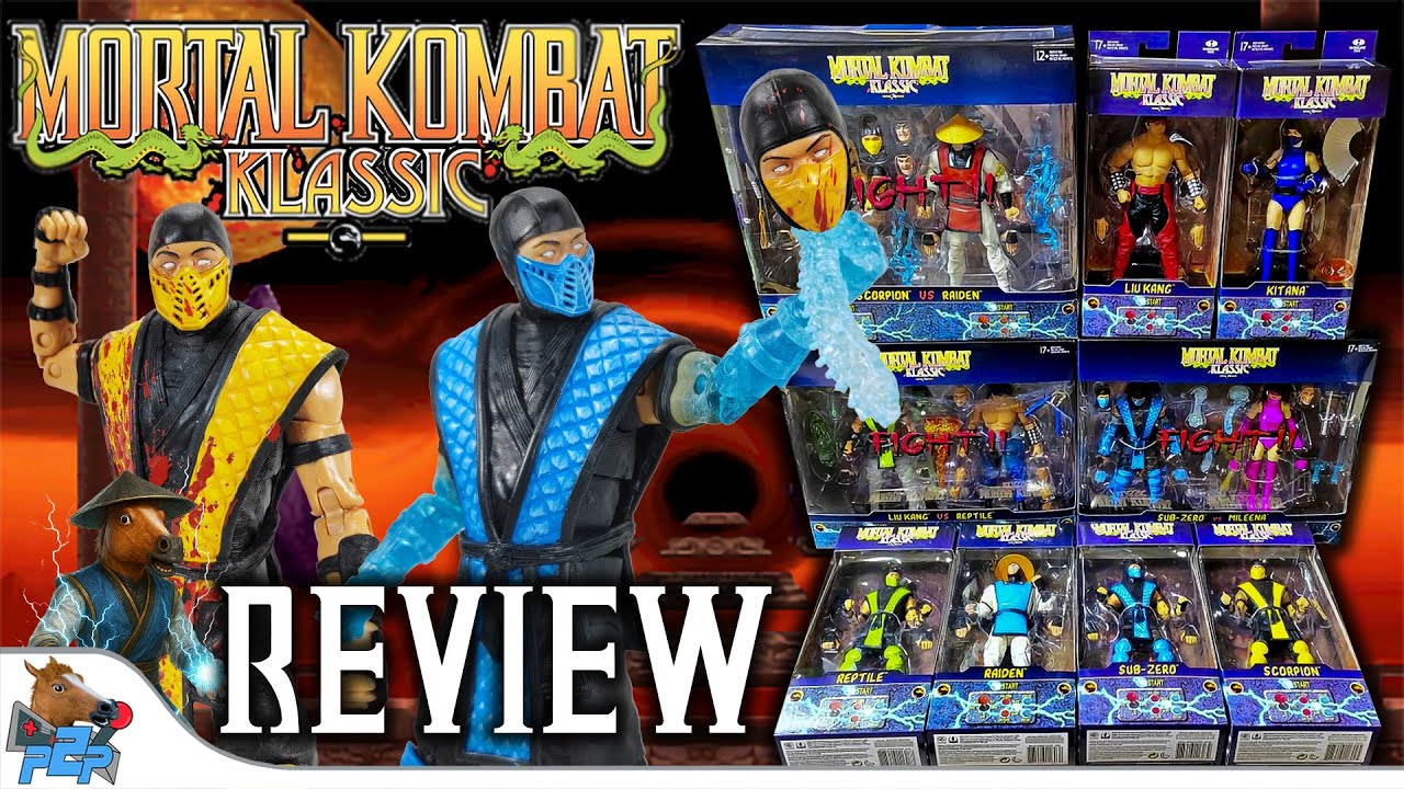 Mortal Kombat Klassic McFarlane 🐉 Review de TODAS las Figuras
