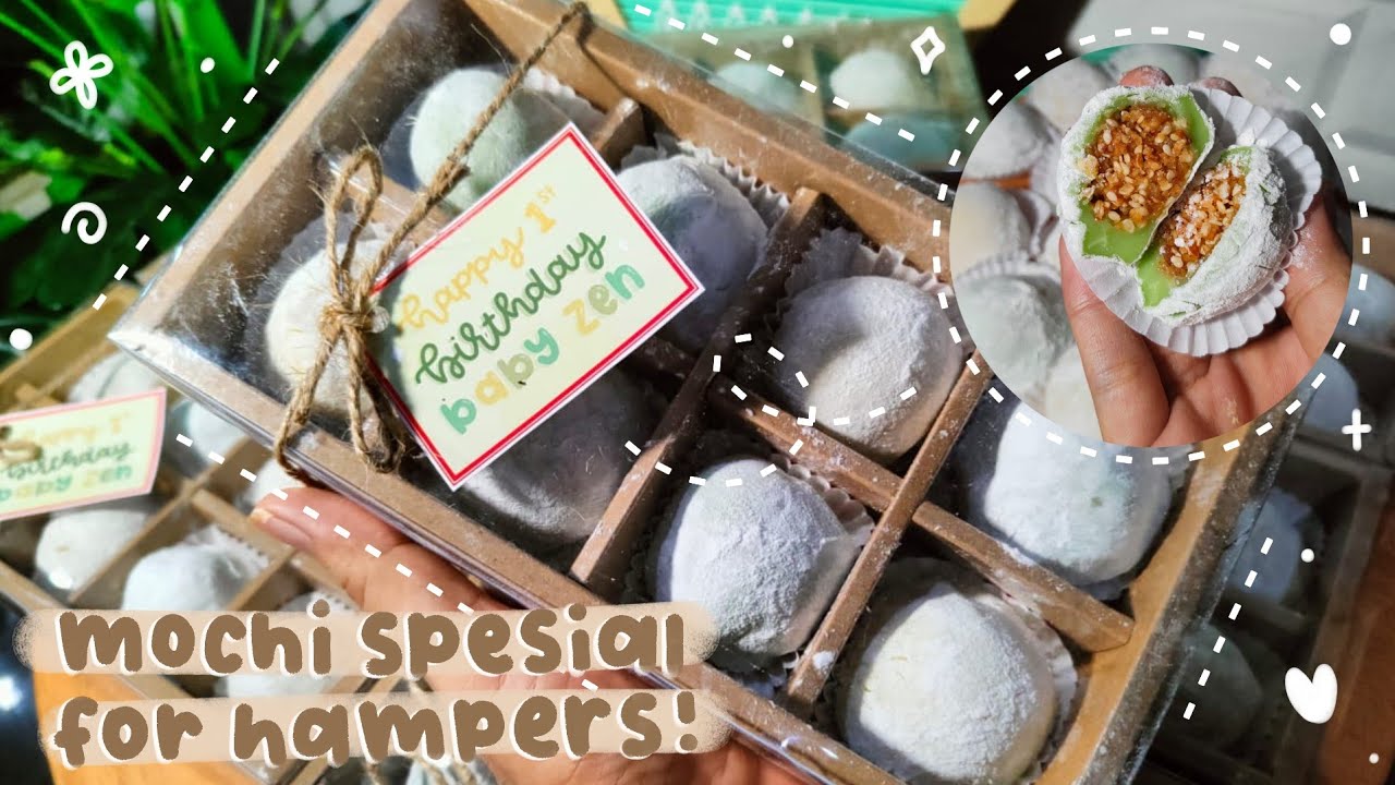 RESEP MOCHI ISI KACANG - Mochi  Susu SPECIAL-Kenyal dan Lembut