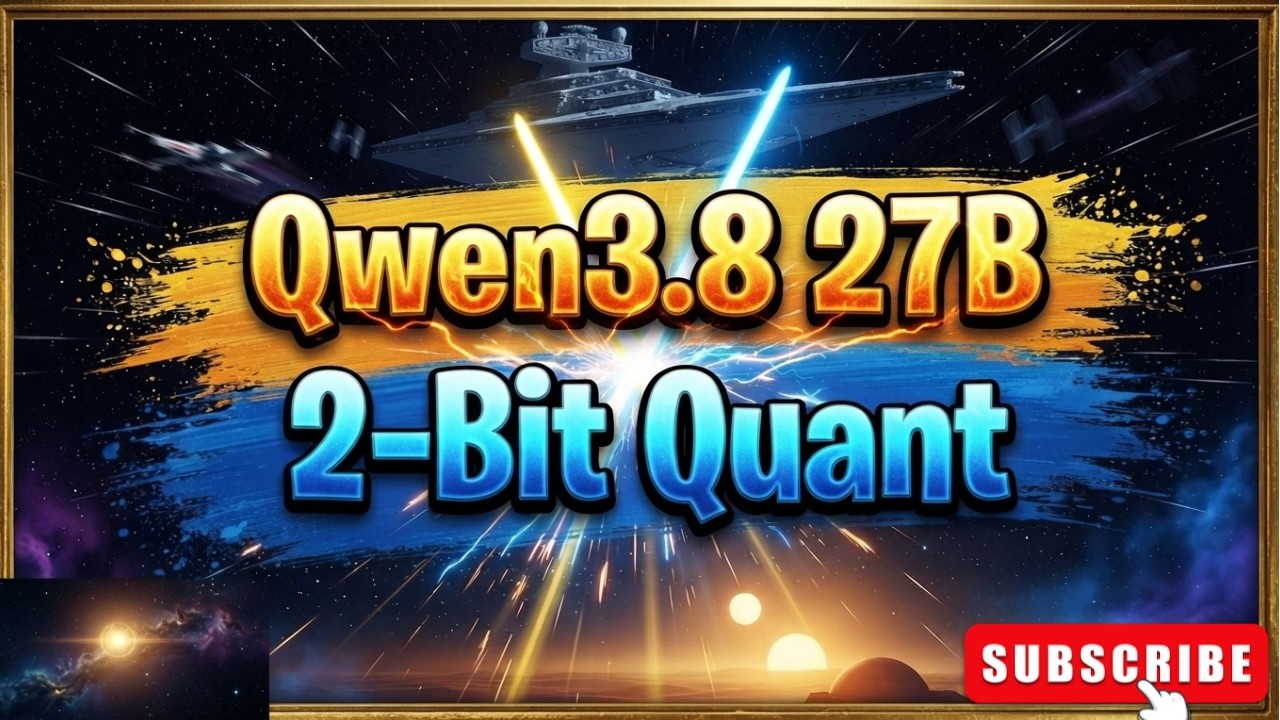 Qwen3.8-27B в 2-битном квантовании: сборка Escha-W2 локально без потерь