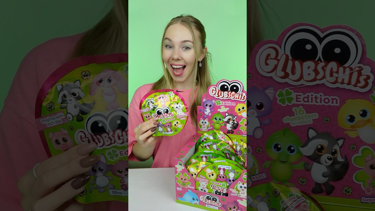 🍀 NAJNOWSZA KONICZYNOWA SERIA GLUBSCHIS OD NICI #glubschis #pattje #otwieram #seria2 #nici #figurki