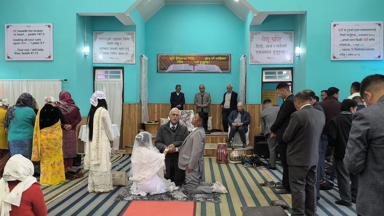 Jehovah Nissi, Namthang South Sikkim. Holy Marriage. Christian Wedding. Feb. 18: 2026