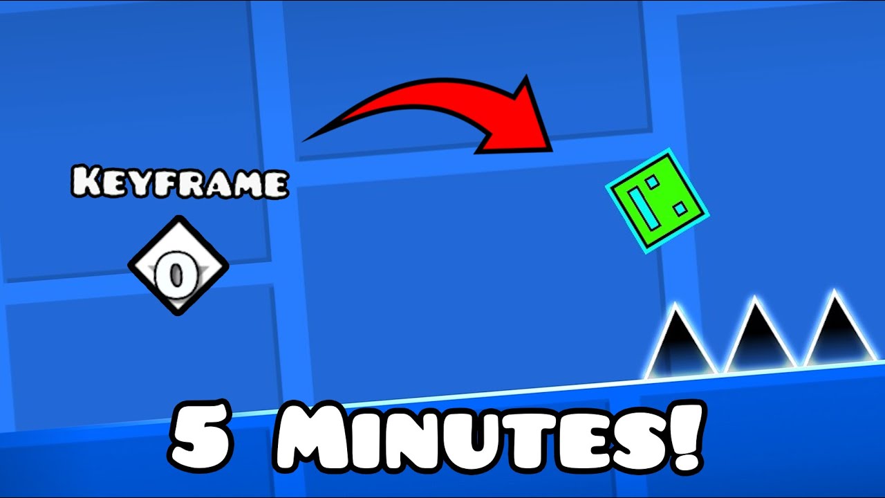 (2025) How to Animate in Geometry Dash Using the Keyframe Trigger!