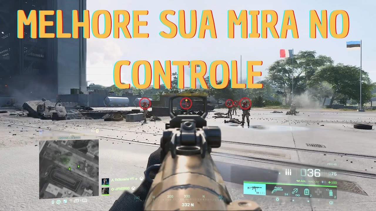 TÉCNICAS para MIRAR igual um PRO no CONTROLE em QUALQUER FPS #battlefield6