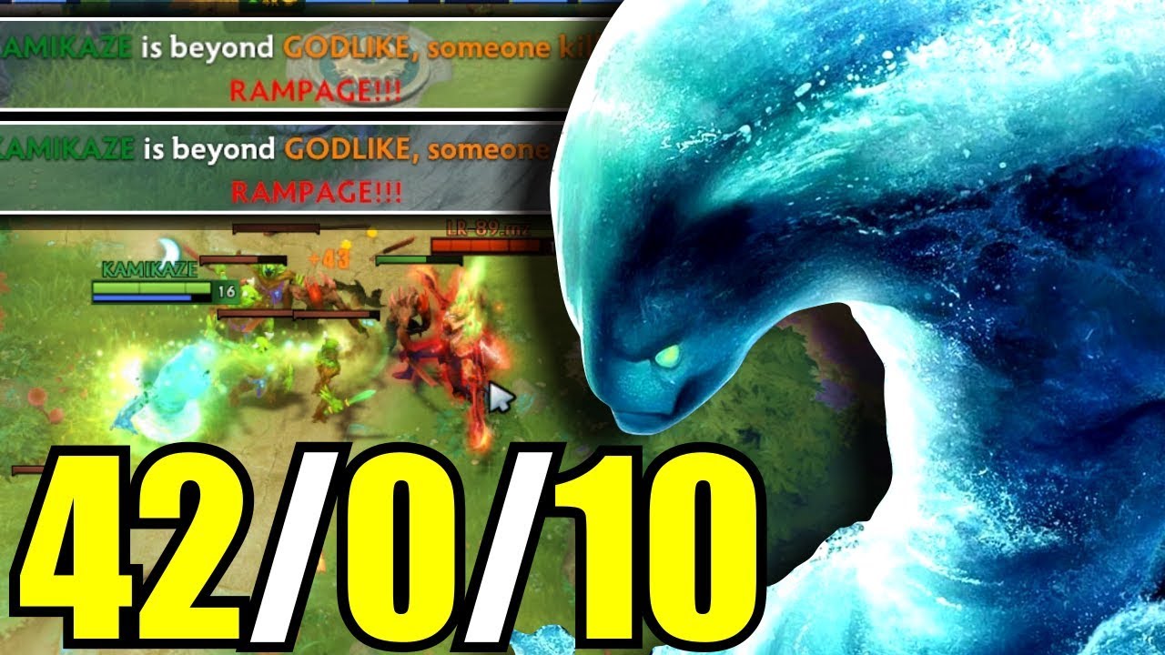 BEST MORPHLING? - Not Human 42 Kills Morphling by Kamikaze 7.07 | Dota 2