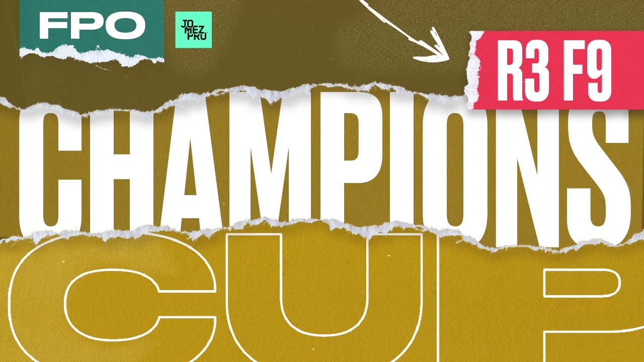 2023 PDGA Champions Cup | FPO R3F9 | Tattar, Allen, Mertsch, King | Jomez Disc Golf