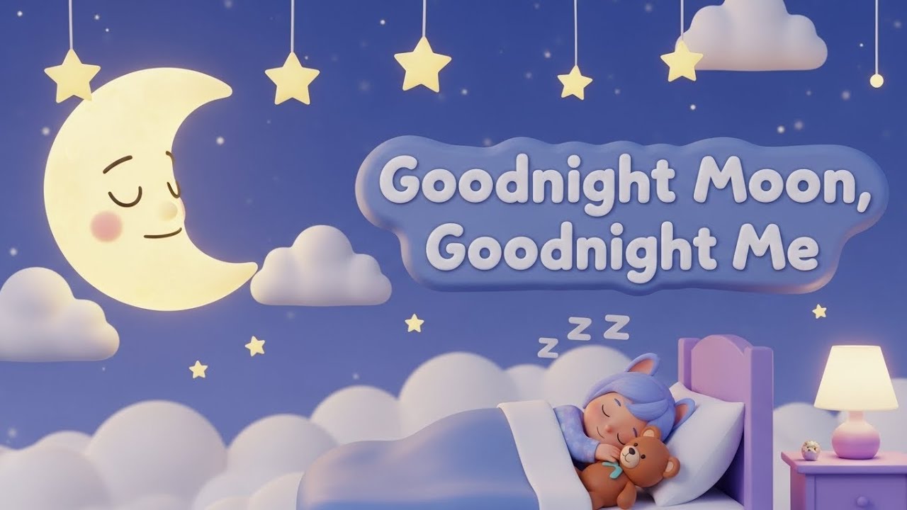 Goodnight Moon, Goodnight Me 🌙 | Sweet Bedtime Song for Toddlers & Kids