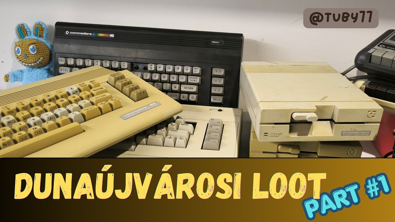 Dunaújvárosi csomag part #1 / Retro Commodore PC csomag vásárlása #techretro #pc 