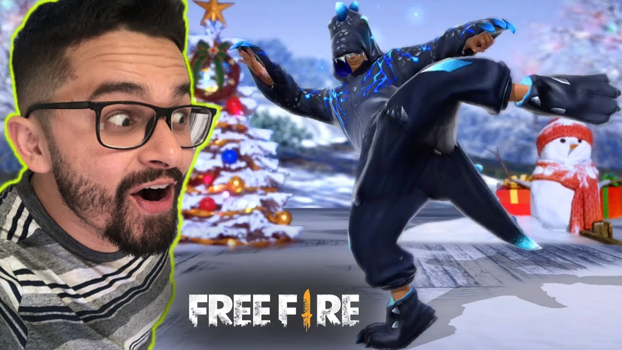 USEI O NOVO ITEM E CONSEGUI O DINO MAIS RARO DO FREE FIRE (nova atualização mudou tudo!)