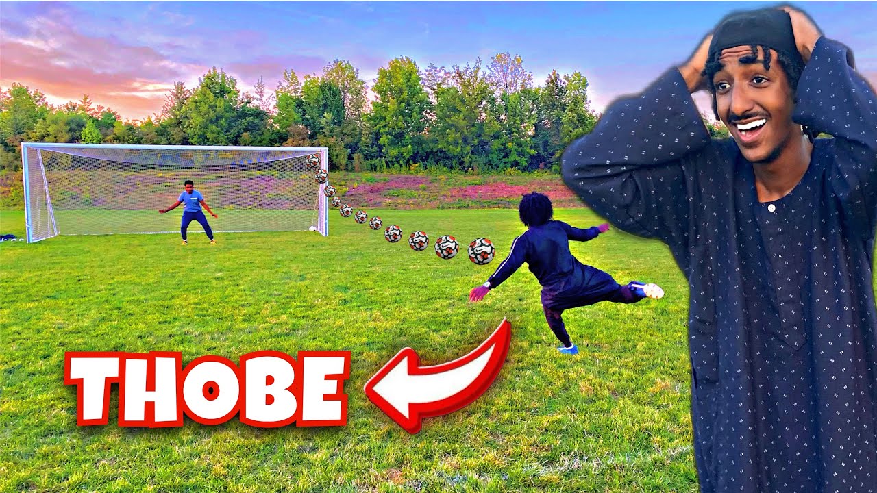 VOLLEY Football Challenge in Traditional THOBES