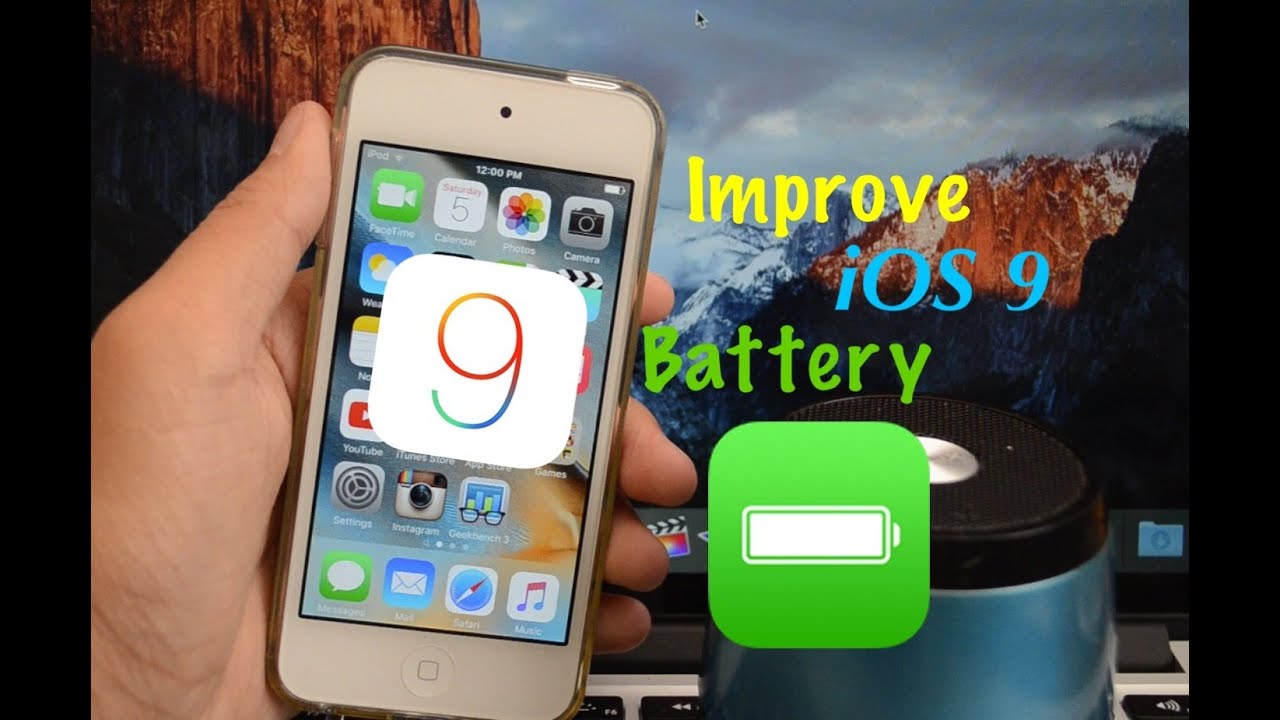 Improve iOS 9 battery life! No Low Power Mode!