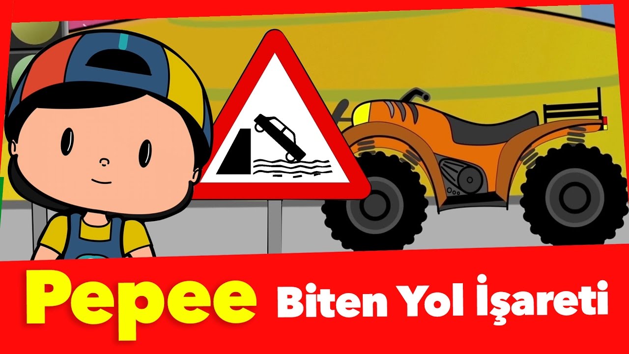 Pepee ile Eğitici &Ccedil;izgi Filmler - Biten Yol | D&uuml;şyeri