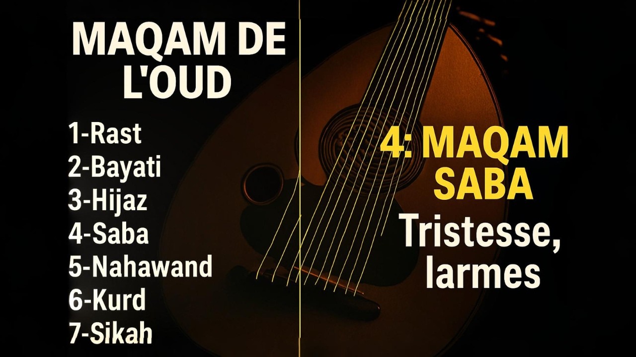 Maqam Saba | Oud Instrumental | Tristesse & Larmes | مقام الصبا