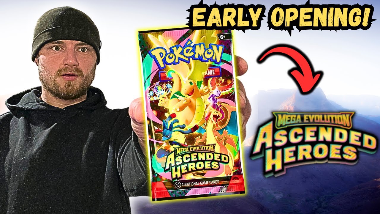 EARLY Pokemon Ascended Heroes Opening! Special Illustration Rare Pull!