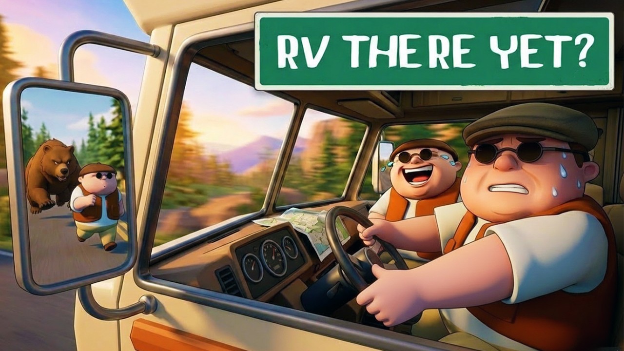 RV THERE YET ВЕДМІДЬ ДОГАНЯЄ, ПАСАЖИР ПІДГОРАЄ