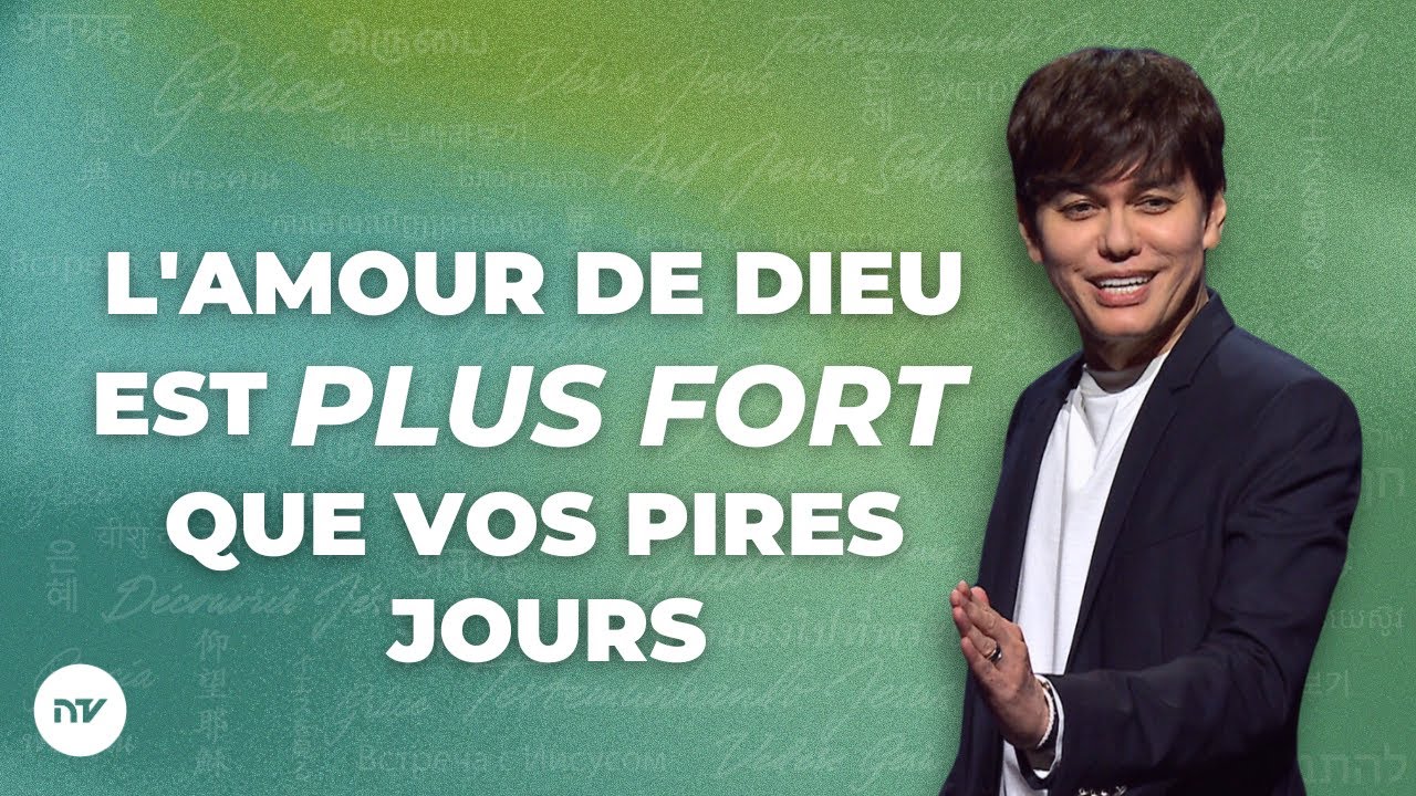 Se libérer de l'esprit de dépression | Joseph Prince | New Creation TV Français
