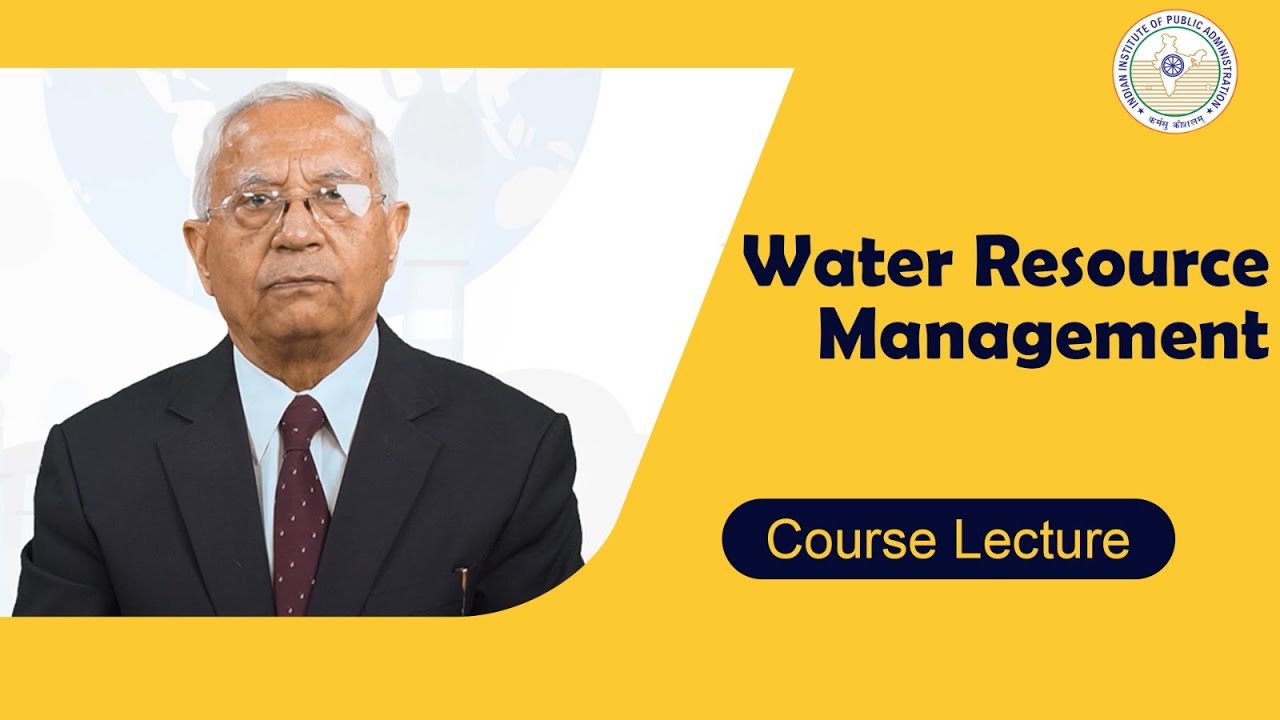 Water Resource Management l Courses at IIPA