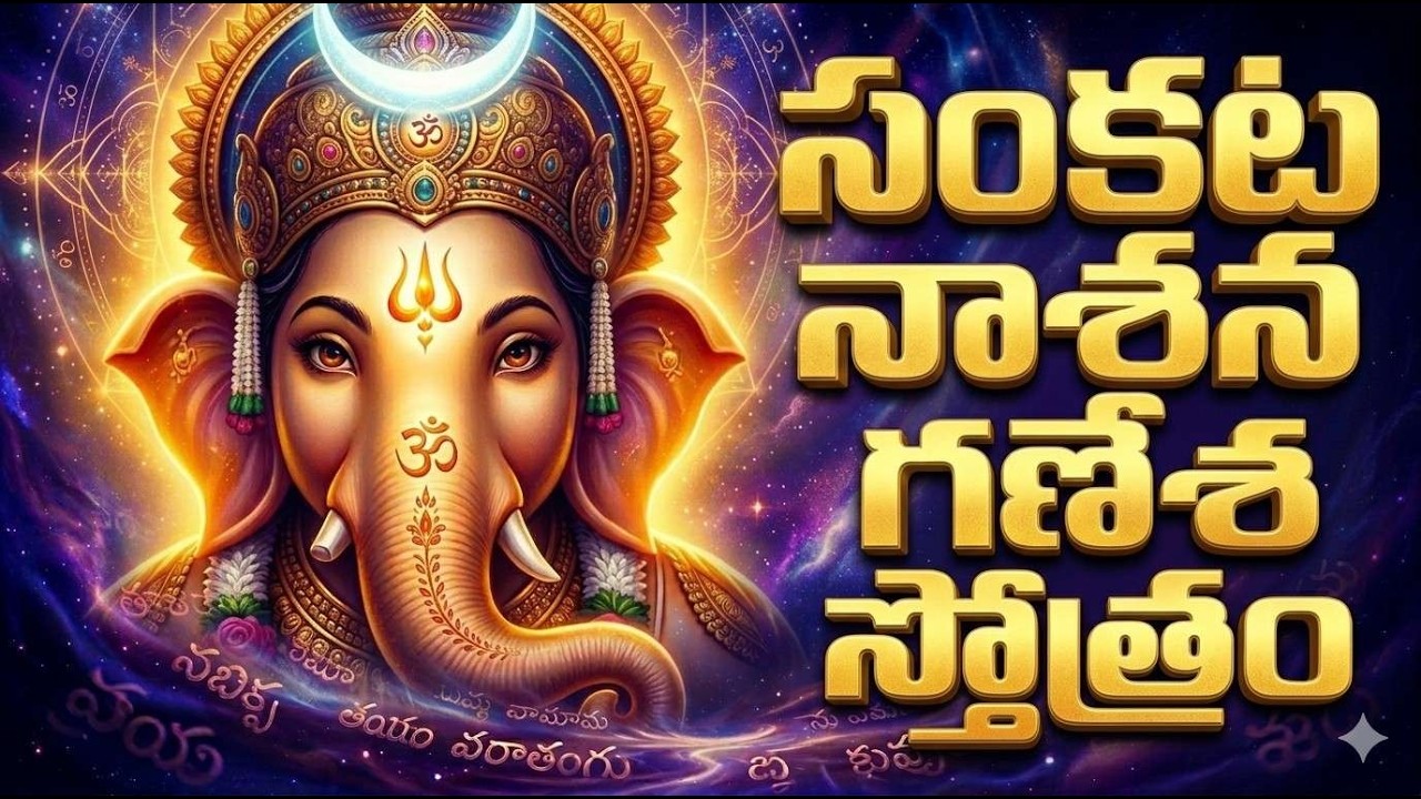 శ్రీ నారద పురాణోక్త సంకట నాశన గణేశ స్తోత్రం  | Most Powerful Ganesha Mantra for Miracles