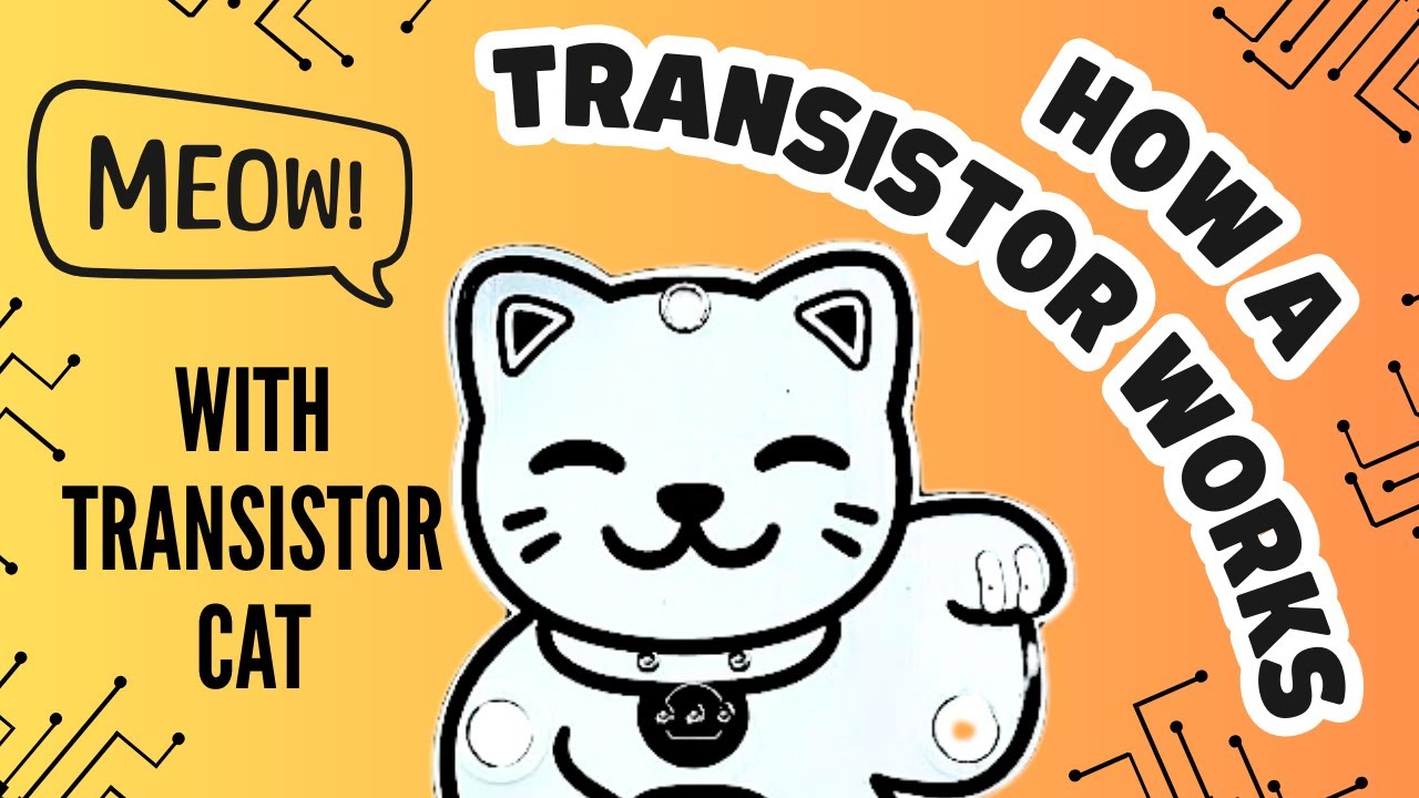 How a Transistor Works (Hands-On!) | Build the Transistor Cat Electronics Kit