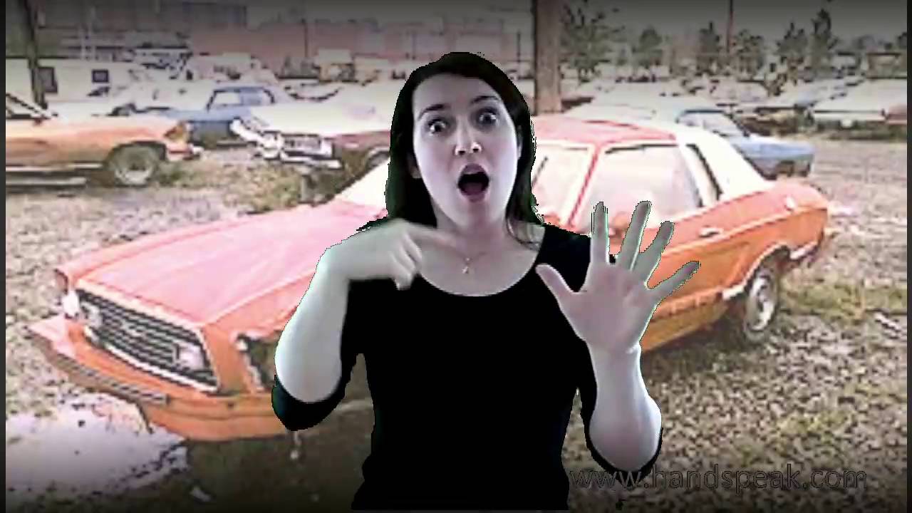 ASL storytelling: The Red Car Accident