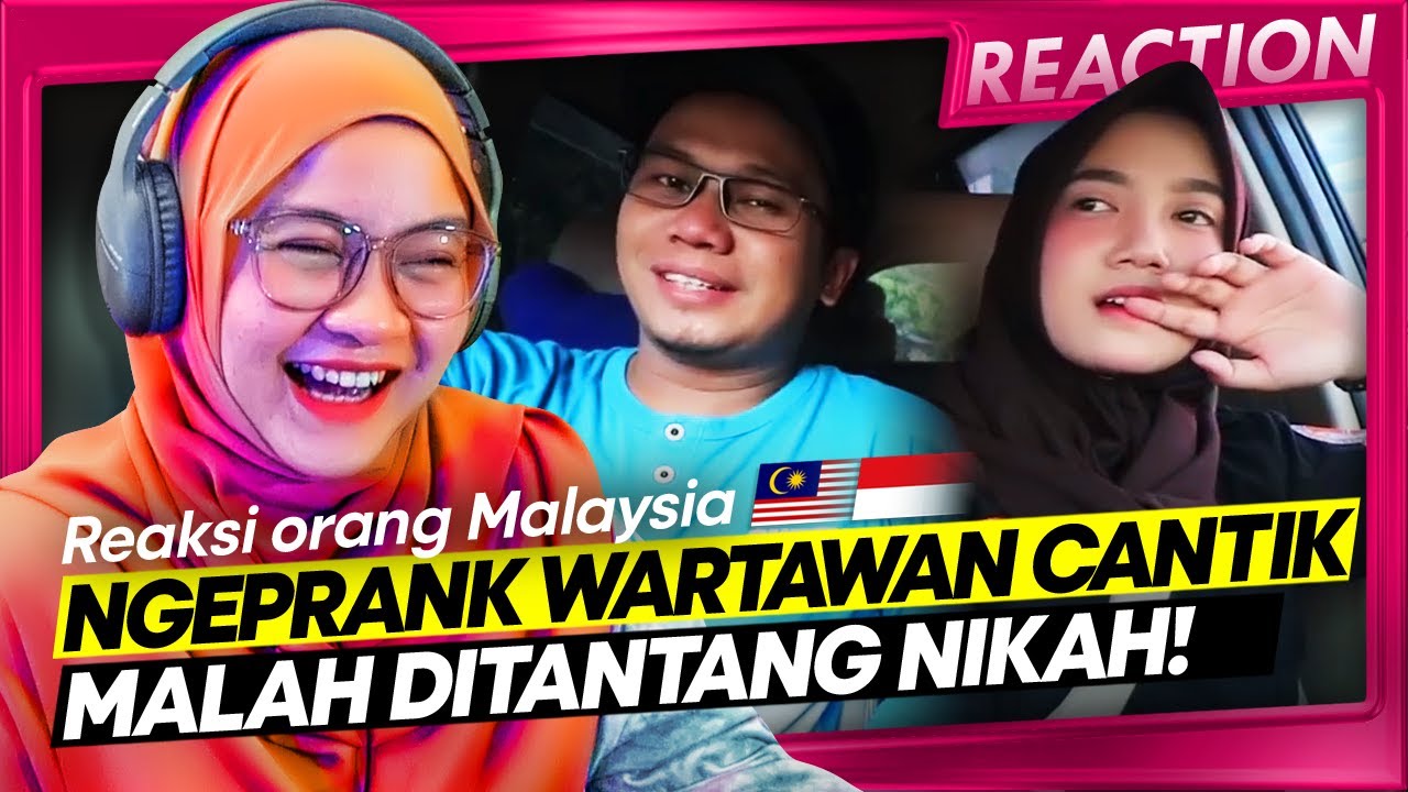 🇮🇩  Bikin Ngakak! Gus Aldi Prank Sholawat Wartawan Cantik Malah Ditantang Nikah! | 🇲🇾 React