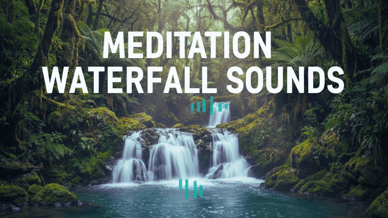 High Volume Waterfall White Noise for Sleeping Better and Reducing Stress Fast