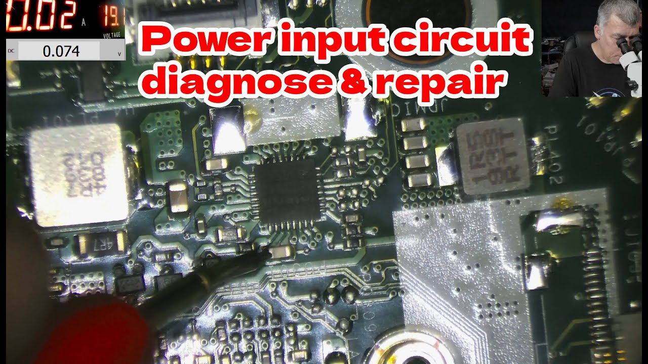 Acer Nitro 5 AN515 - No power, board repair - ISL88739 chip replacement