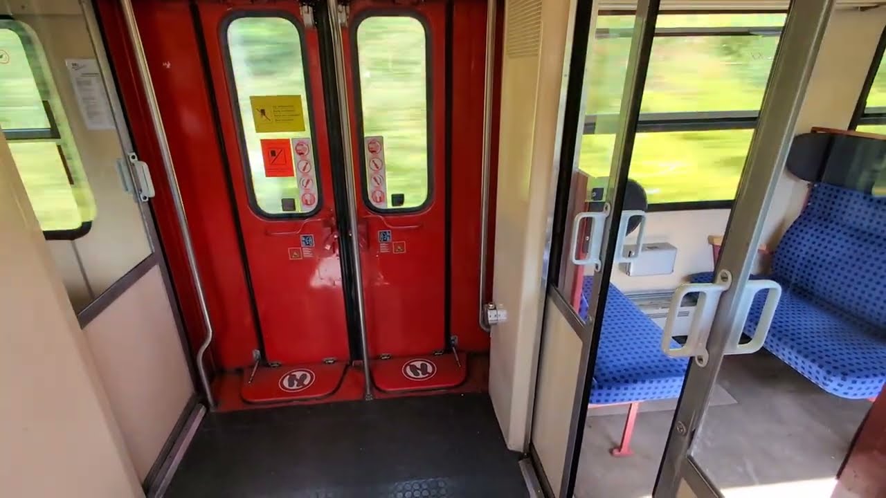 Regionalbahnfahrt Dortmund/Bochum in Echtzeit mit Ersatzzug, RE11 (n-Wagen)