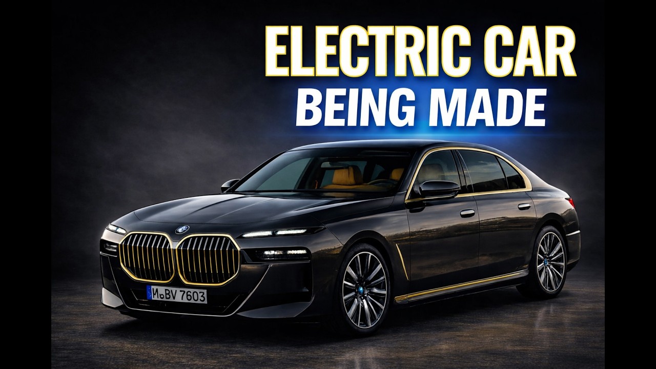 Electric Car Manufacturing Process Full Factory Tour