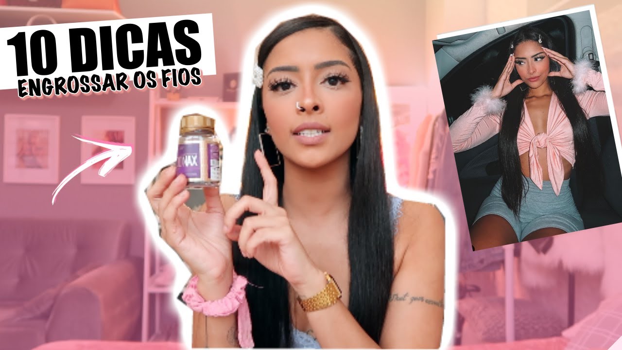 O QUE FIZ PARA ENGROSSAR OS FIOS DO MEU CABELO COM QUÍMICA!