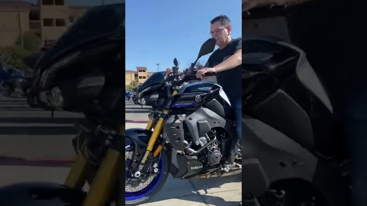 Yamaha MT10 SP is 🔥🔥 look at those golden Suspension #mt10 #yamaha #shorts