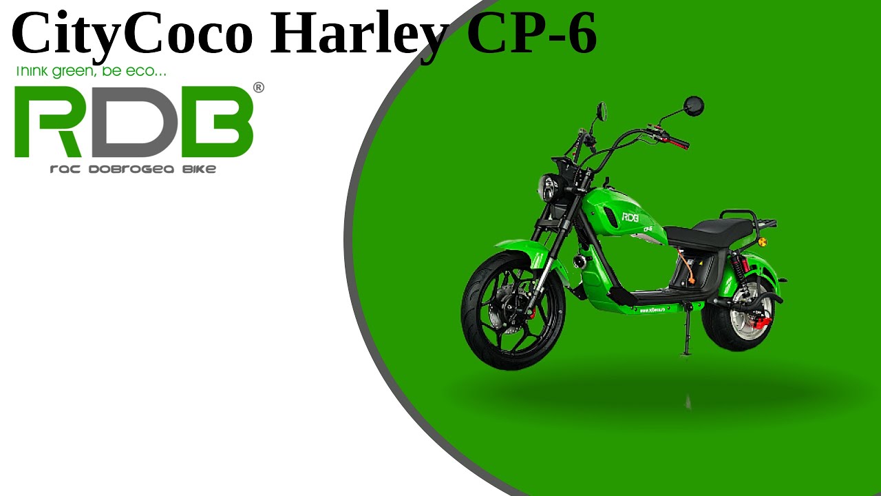 Scuter electric CityCoco Harley RDB CP-6