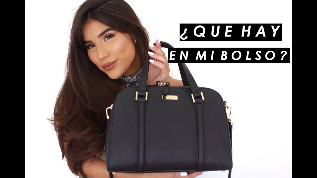 ¿Qué hay en mi bolso?